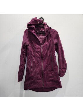 Lululemon Right As Rain Jacket Plum